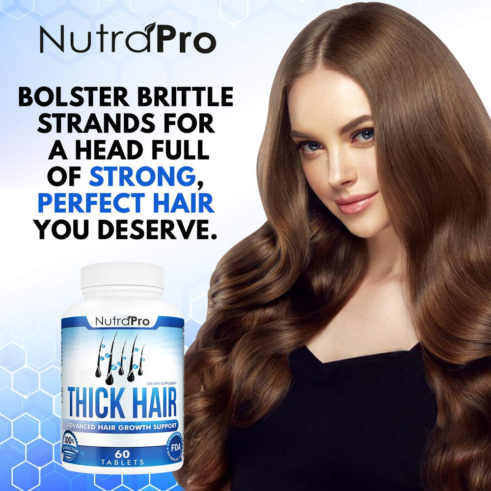NutraPro cápsulas de keratina para cabello más fuerte y brillante.