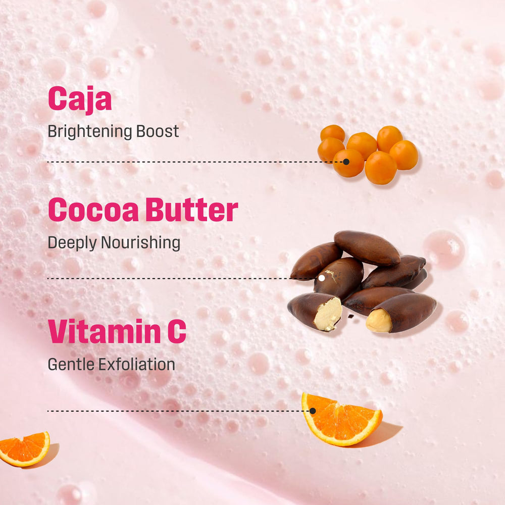 Application facile du Nutrius Coco Berry Bliss sur tout le corps.