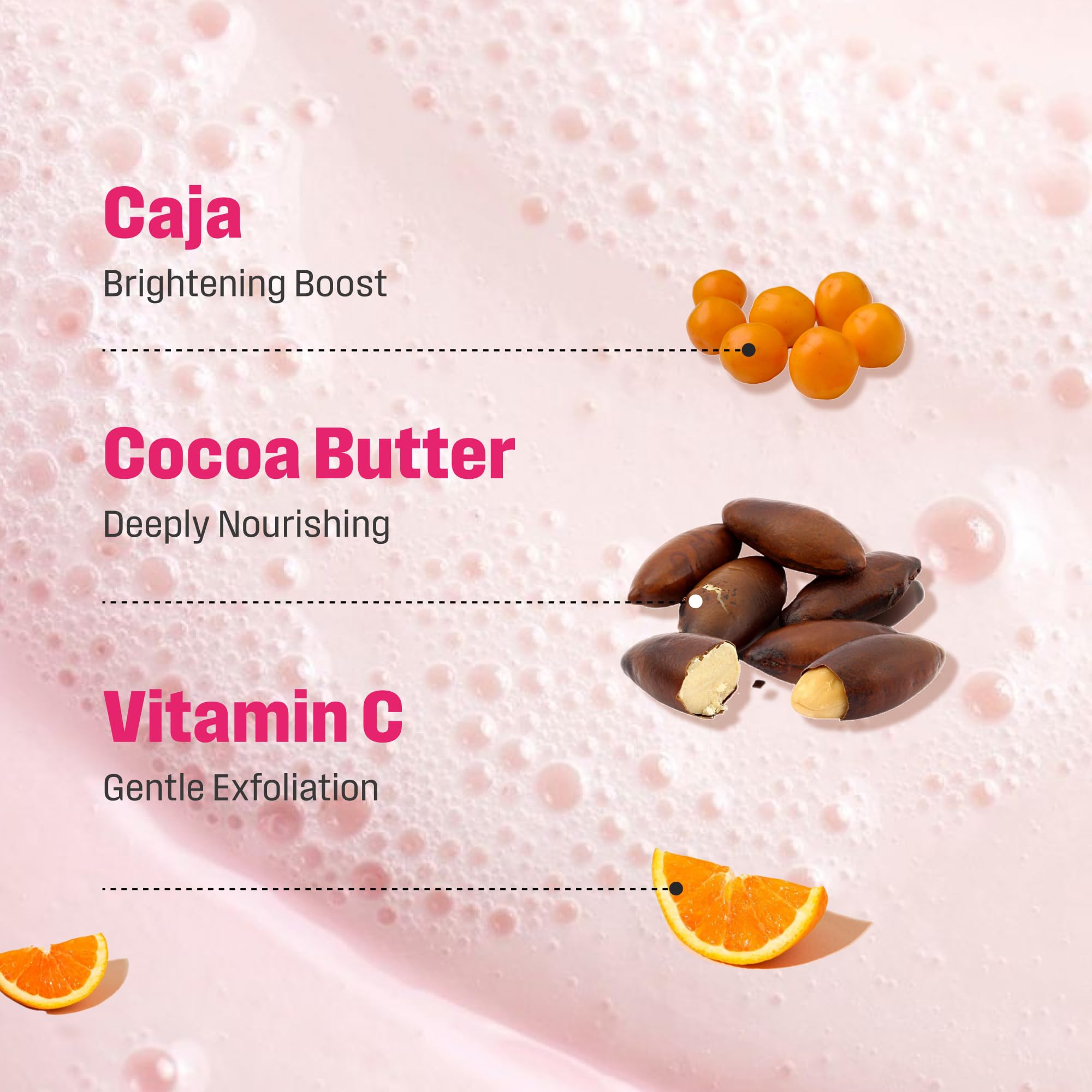 Exfoliación suave con fruta AHA de Nutrius Berry Bliss para piel más lisa