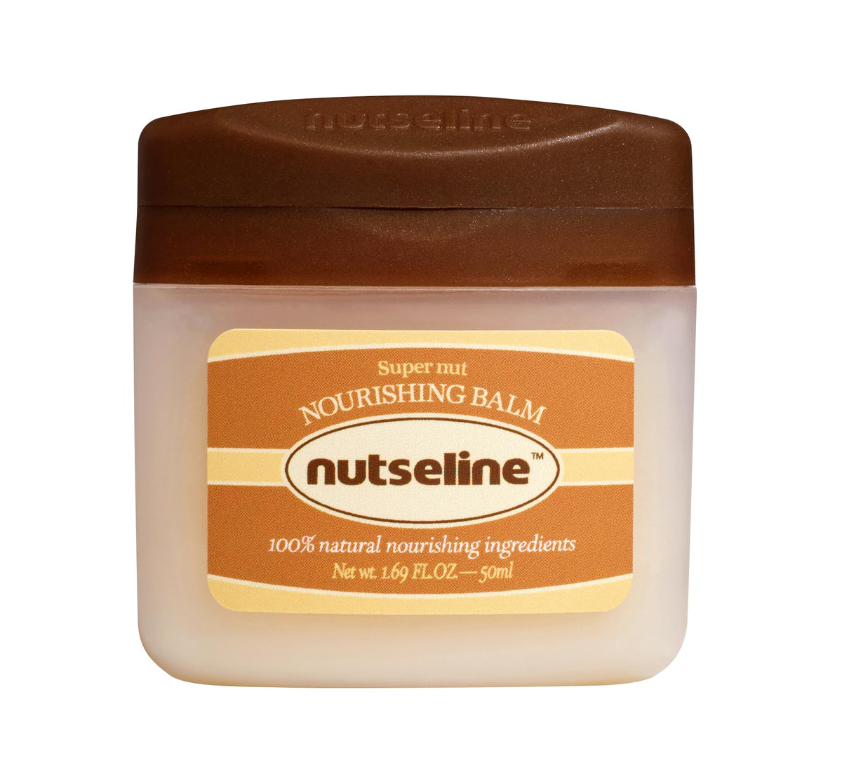 Nutseline Bálsamo Nutritivo, frasco visible para hidratación diaria.