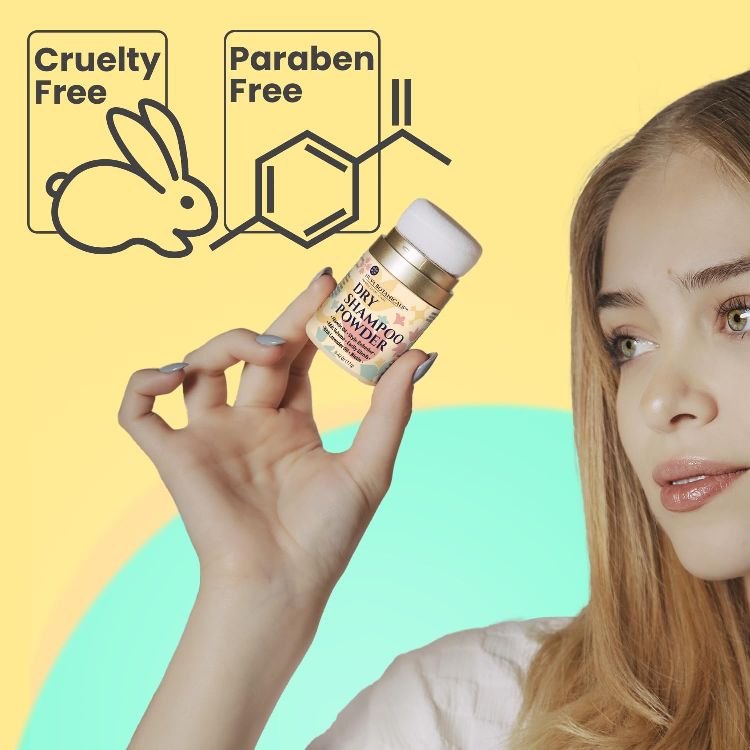 Nuva Botanicals Aroma a lavanda: fragancia suave para el día.