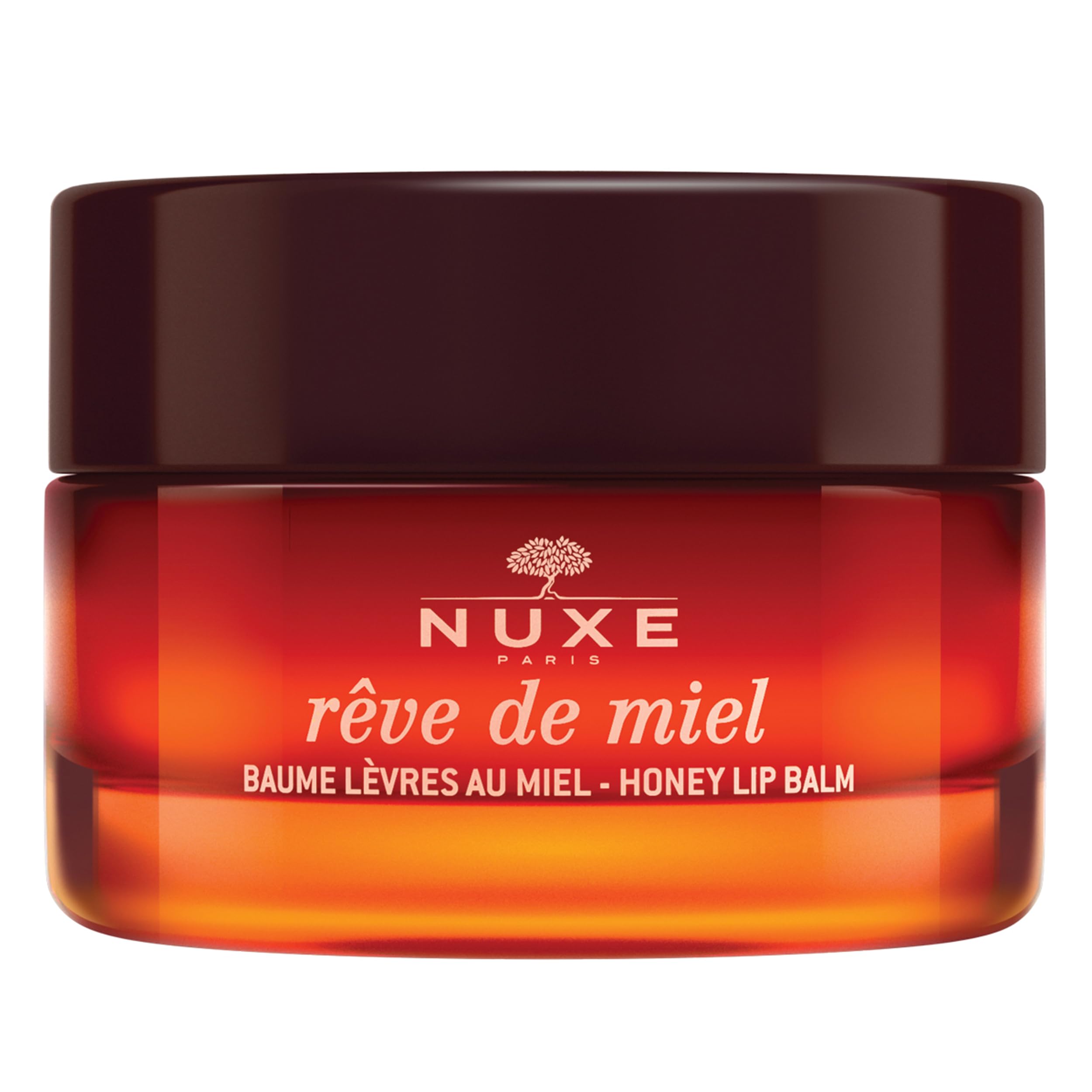 Nuxe Rêve de Miel dans le pot, répare les lèvres sèches.