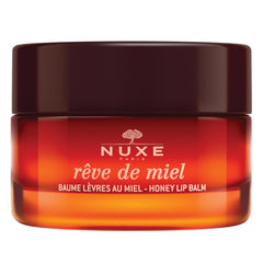 Nuxe Rêve de Miel dans le pot, répare les lèvres sèches.