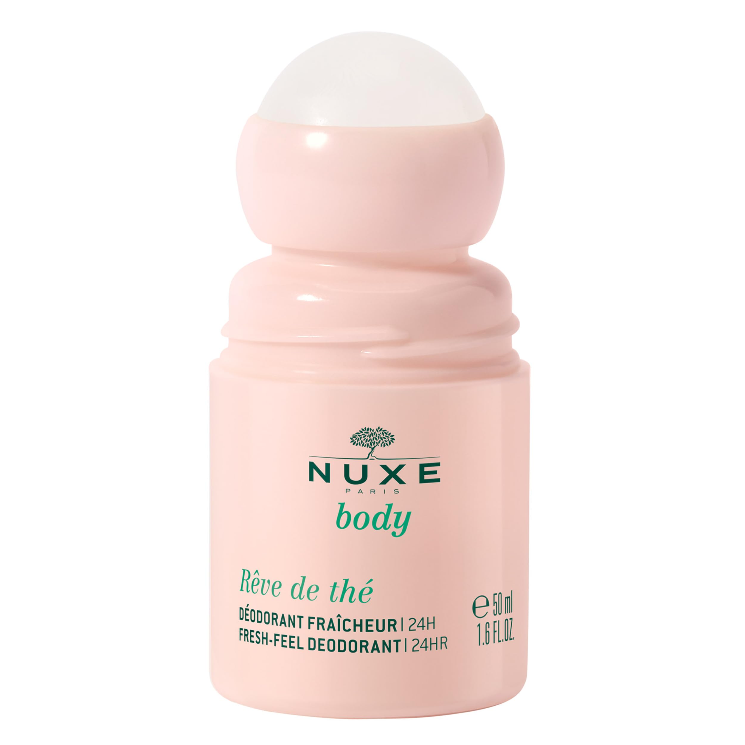 Desodorante Nuxe Reve de Thé con aplicación suave y fresca.