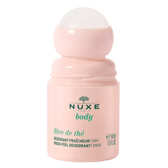 Desodorante Nuxe Reve de Thé con aplicación suave y fresca.
