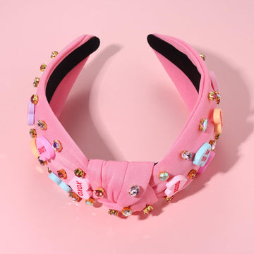 Diadema NVENF Valentine para citas y eventos temáticos de San Valentín.