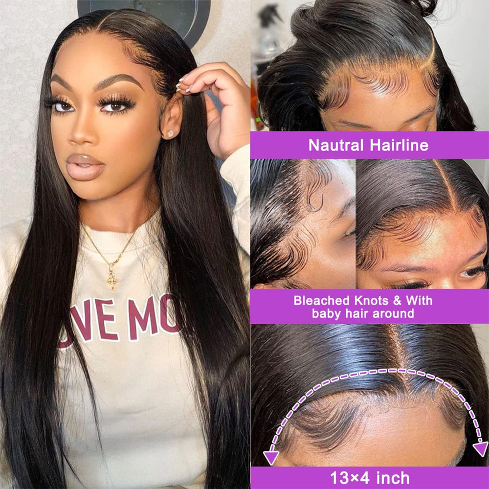NVL back lace area enables easy ponytail and versatile updos
