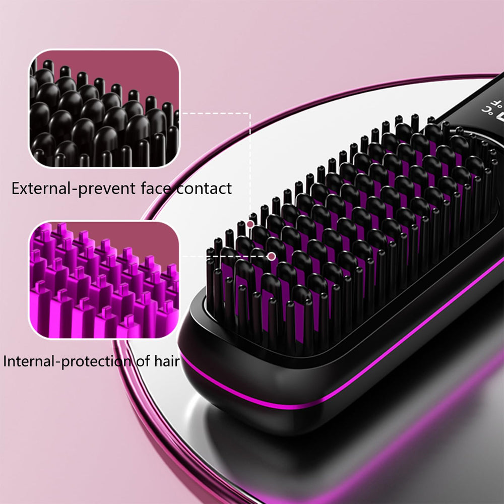 Nvnvske Go Brush Pro diseño portátil para viaje ligero y cómodo.