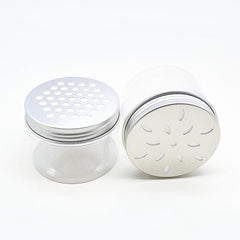 Nwsrayu: jarra de plástico PET transparente de 80 ml para ver contenidos.