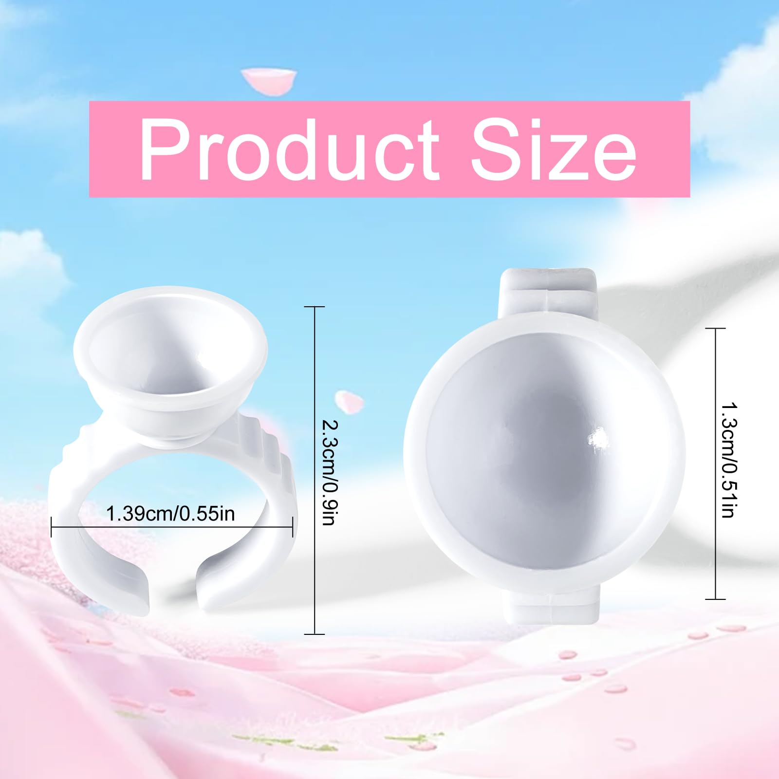 NXJ INFILILA: anillos desechables para arte de uñas con mayor higiene y rapidez