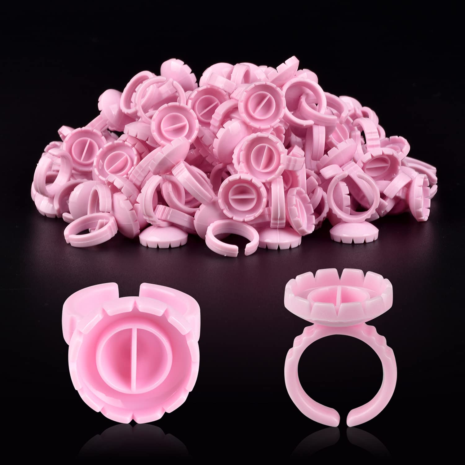 NXJ INFILILA: anillos desechables para pestañas, uso limpio y profesional.