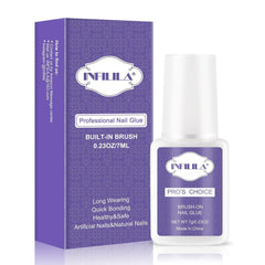 NXJ INFILILA, bote de 7 ml, adhesión rápida para uñas acrílicas.