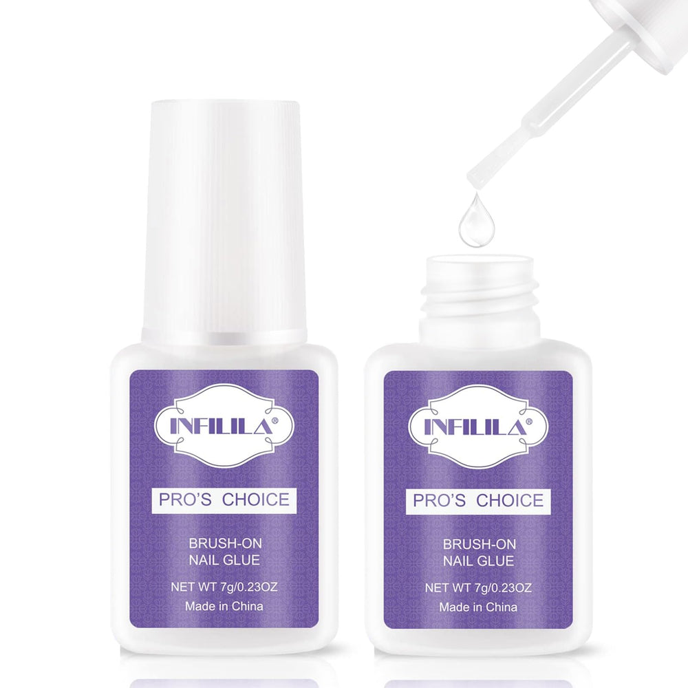 NXJ INFILILA: cola para uñas profesional, unión rápida para un acabado duradero.