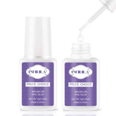 NXJ INFILILA: cola para uñas profesional, unión rápida para un acabado duradero.