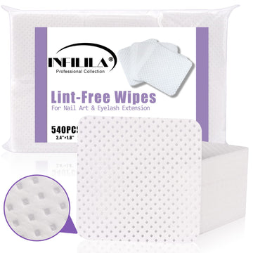 NXJ INFILILA: toallitas uñas sin pelusa para remover esmalte con alta absorción.