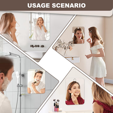 Nyosye espejo de uso diario para afeitado y maquillaje