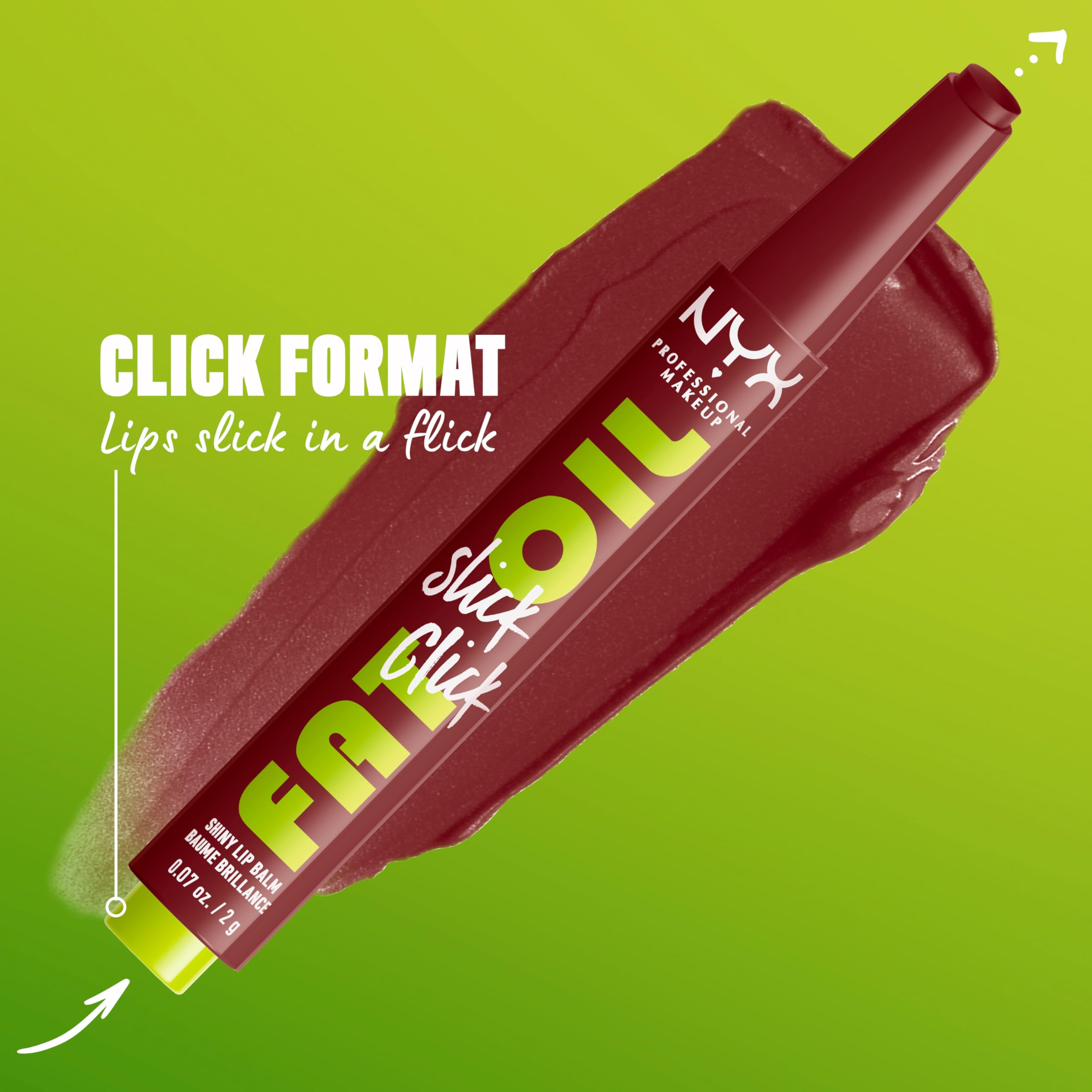 NYX bálsamo labial hidrata hasta 12 horas para labios cómodos.