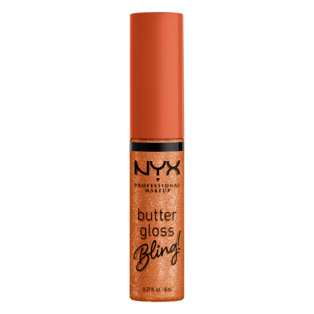 Cruelty-free y certificado por PETA en NYX Butter Gloss Bling.