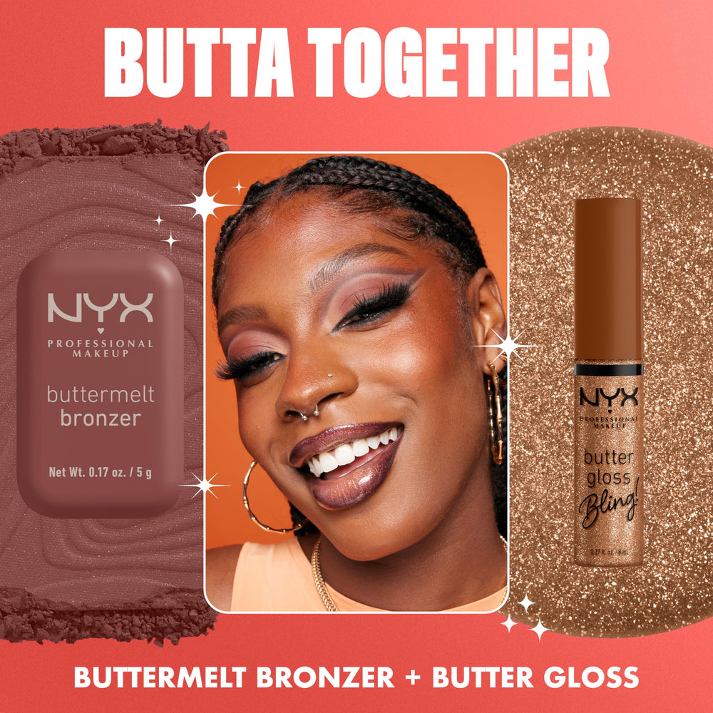 Uso versátil: solo o sobre otros labiales NYX para más brillo.