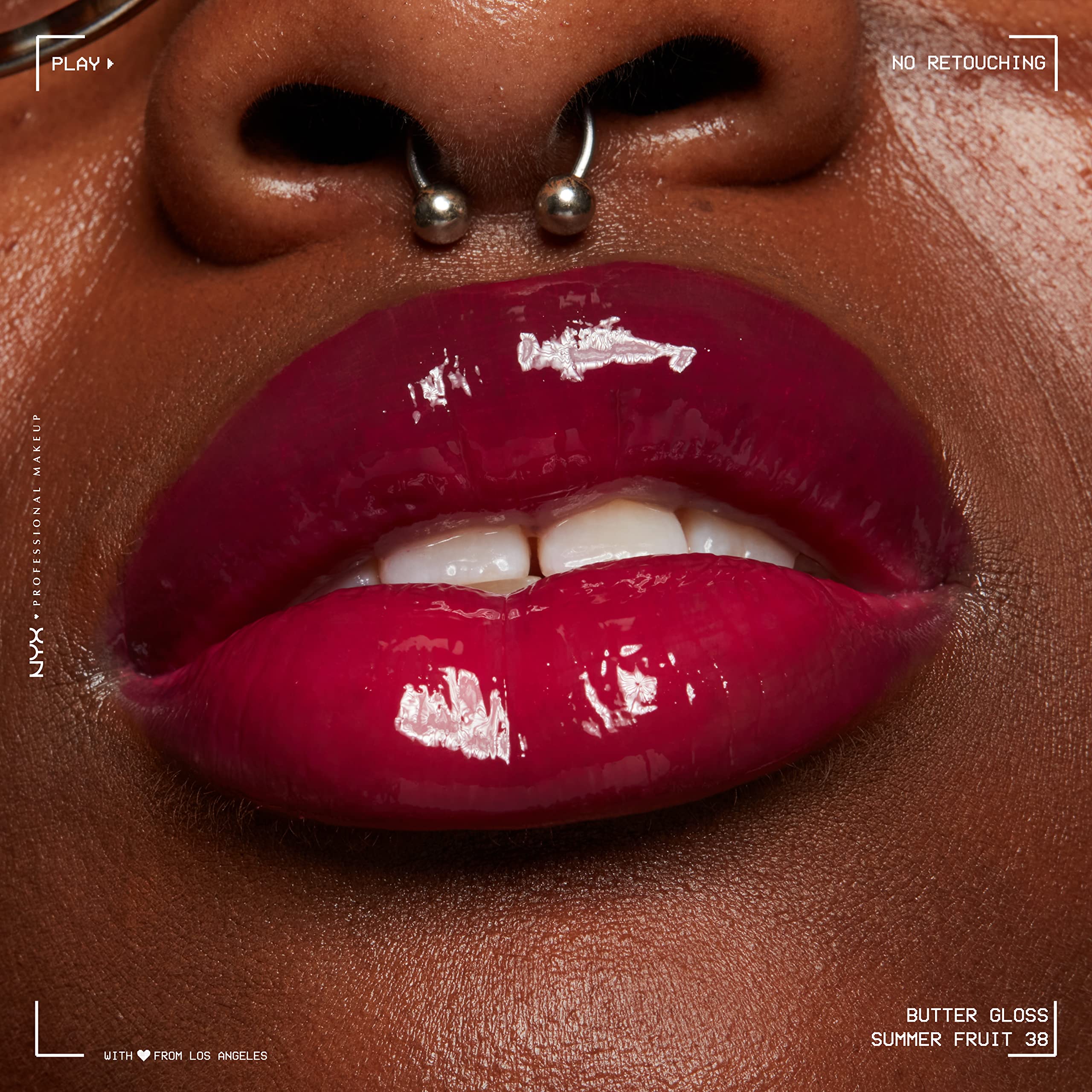 NYX Butter Gloss invita a combinar con otros productos de labios para mayor variedad.