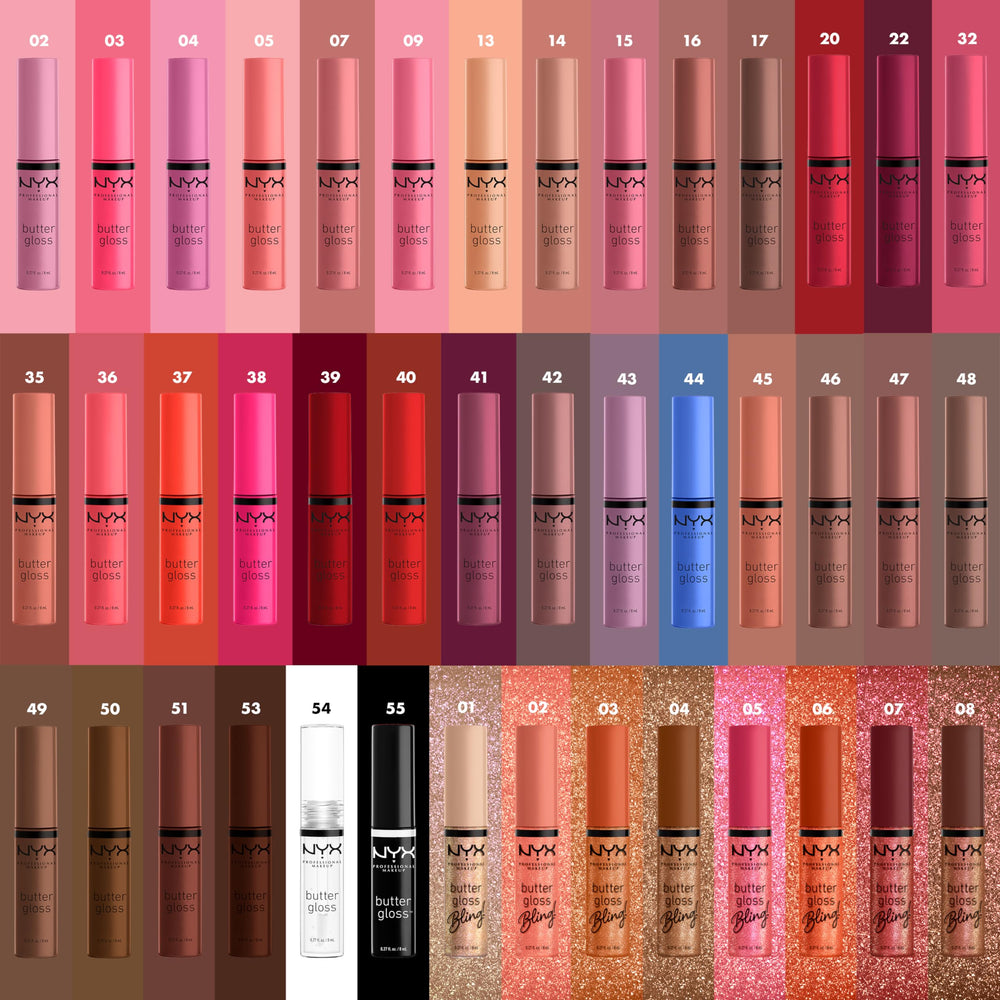 NYX Butter Gloss Creme Brulee, efecto kissable para labios sedosos y cómodos