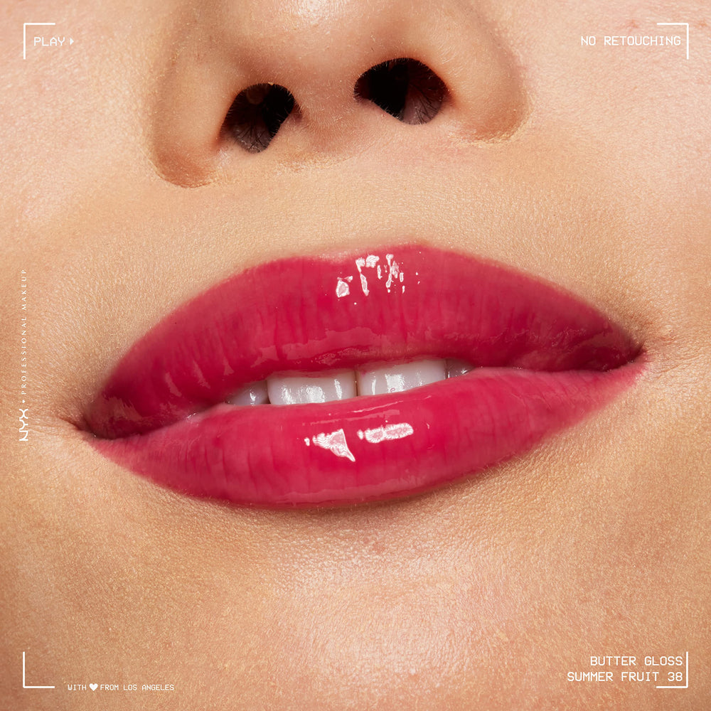 NYX Butter Gloss es libre de crueldad, certificado por PETA.