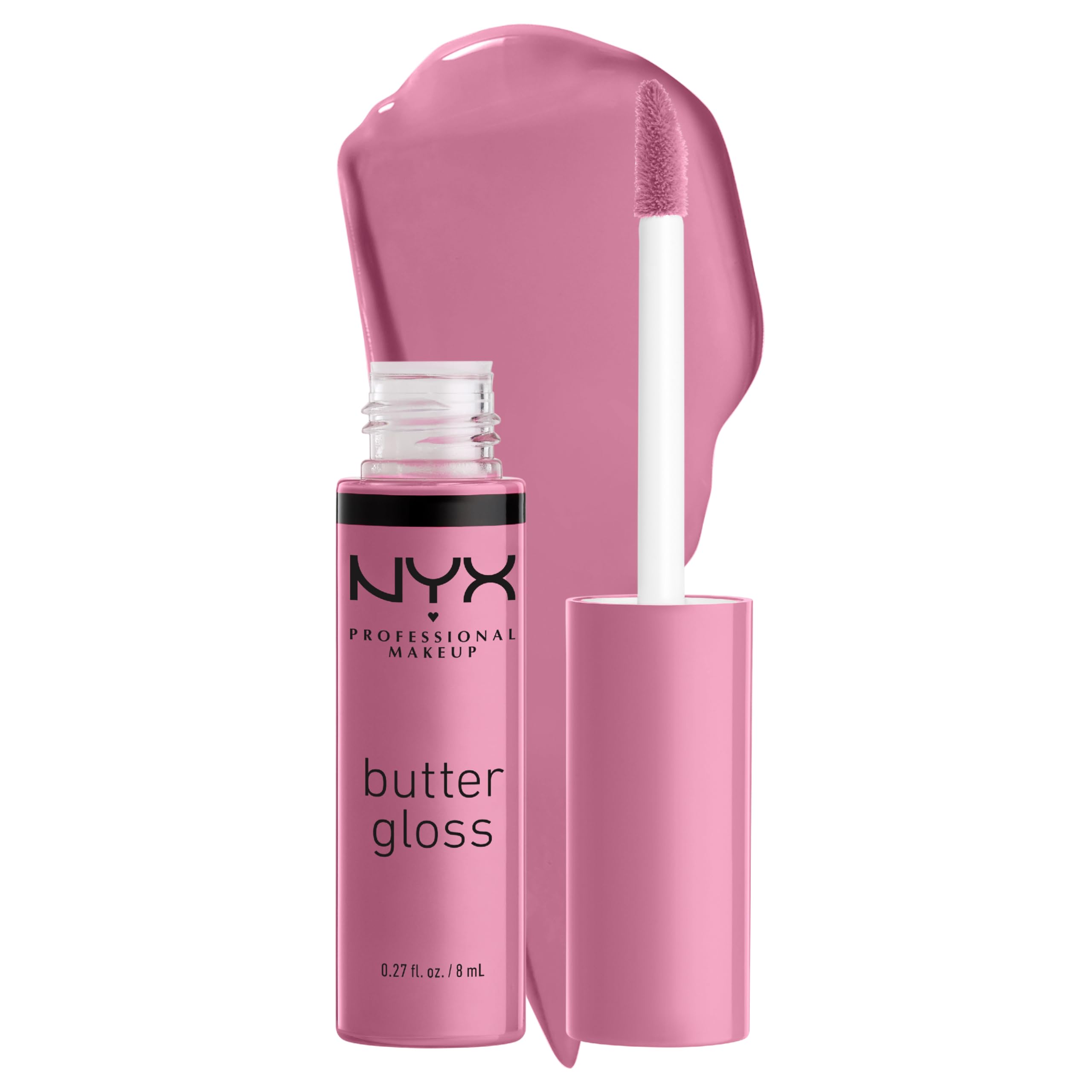 NYX Butter Gloss Eclair: labio sedoso y sin pegajosidad para uso diario.
