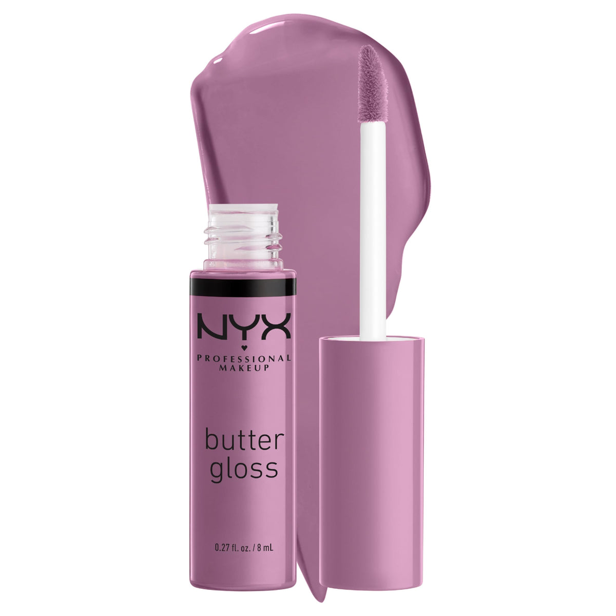 NYX Butter Gloss Marshmallow brillos suave en labios para uso diario