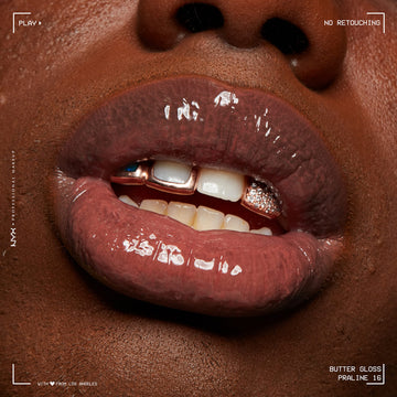 Labios brillantes y sin sensación pegajosa con NYX Butter Gloss Praline.