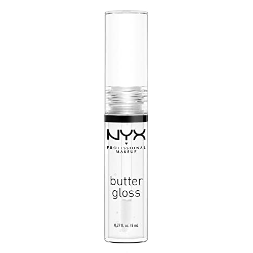 NYX Butter Gloss Sugar Glass: práctico para retoques en cualquier momento.