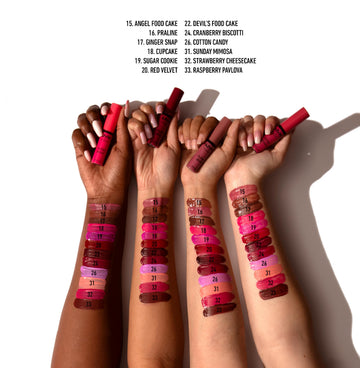 NYX Butter Gloss Vanilla Cream Pie se integra con productos de labios NYX para look completo.