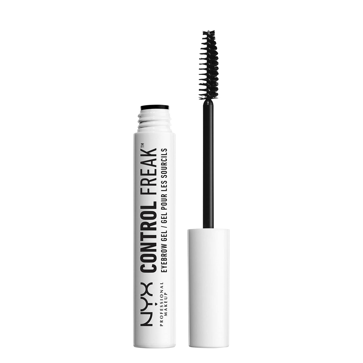 Control Freak de NYX: gel transparente para cejas con fijación suave y natural.