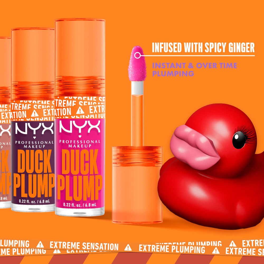 NYX Duck Plump: textura cremosa para comodidad durante la aplicación.