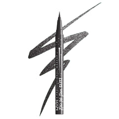 NYX Epic Ink Glitz delineador Graphite Glitz, delineado intenso y duradero para fiestas nocturnas.