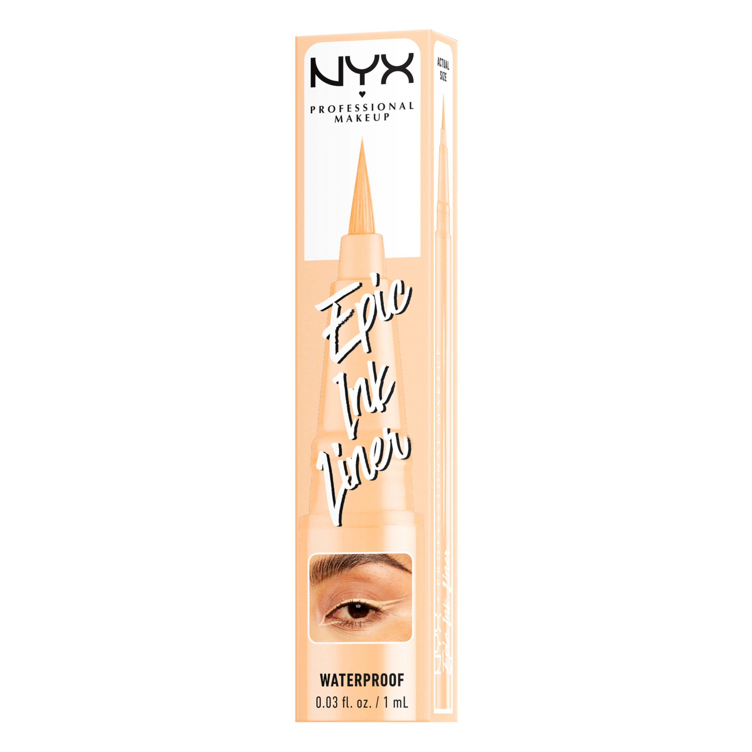 NYX Epic Ink Liner aplicación precisa para looks variados