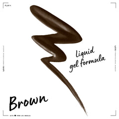 NYX Epic Wear Liquid Liner ofrece acabado mate intenso y trazos duraderos.