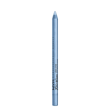NYX Epic Wear Liner Stick Chill Blue, prueba de color confiable para looks nocturnos.