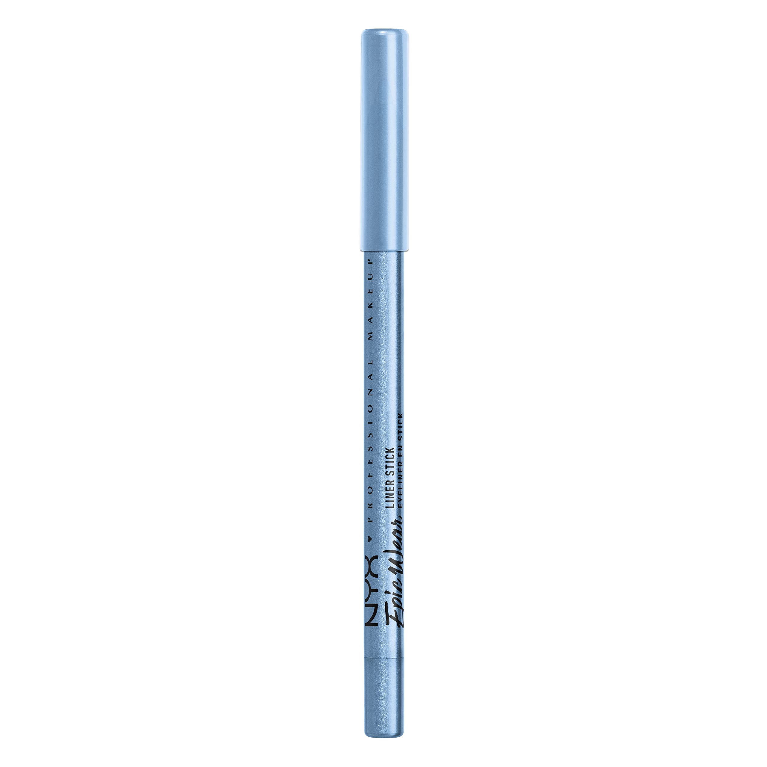 NYX Epic Wear Liner Stick Chill Blue, fórmula resistente al agua para fiestas y noches.