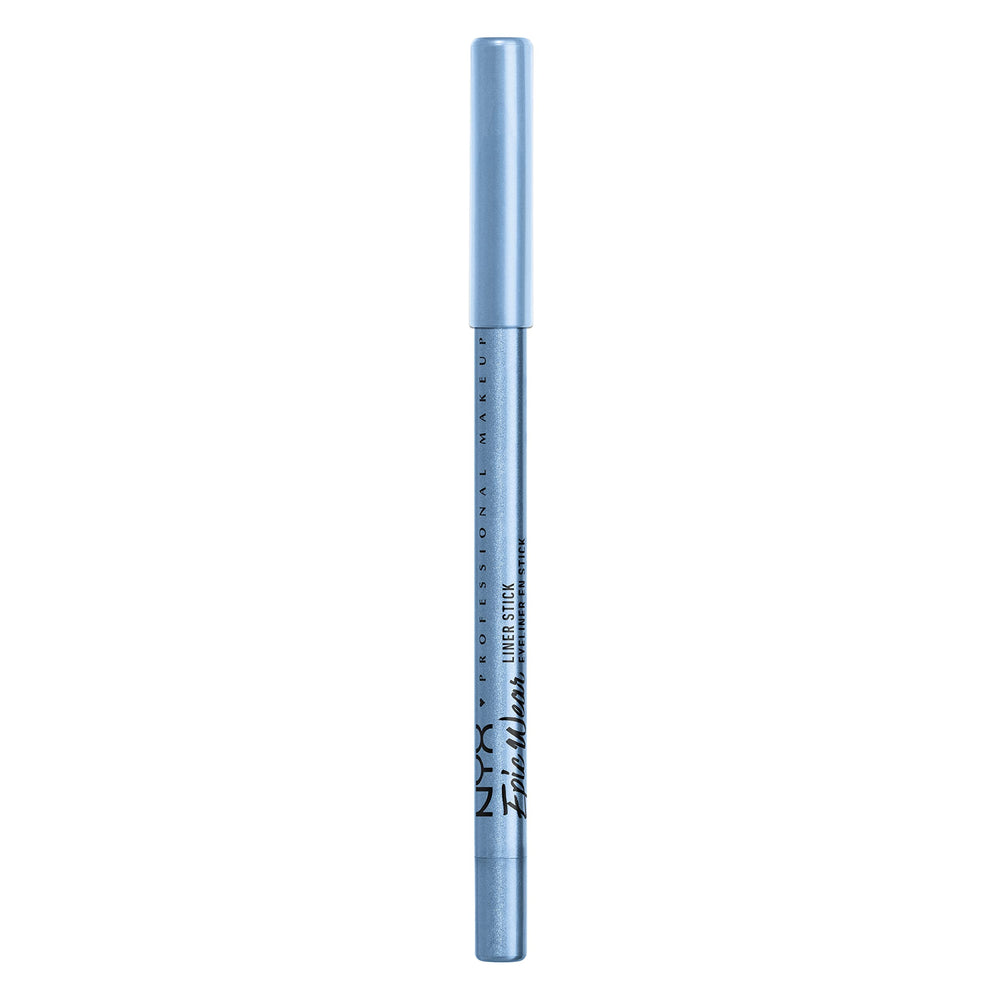 NYX Epic Wear Liner Stick Chill Blue, fórmula resistente al agua para fiestas y noches.