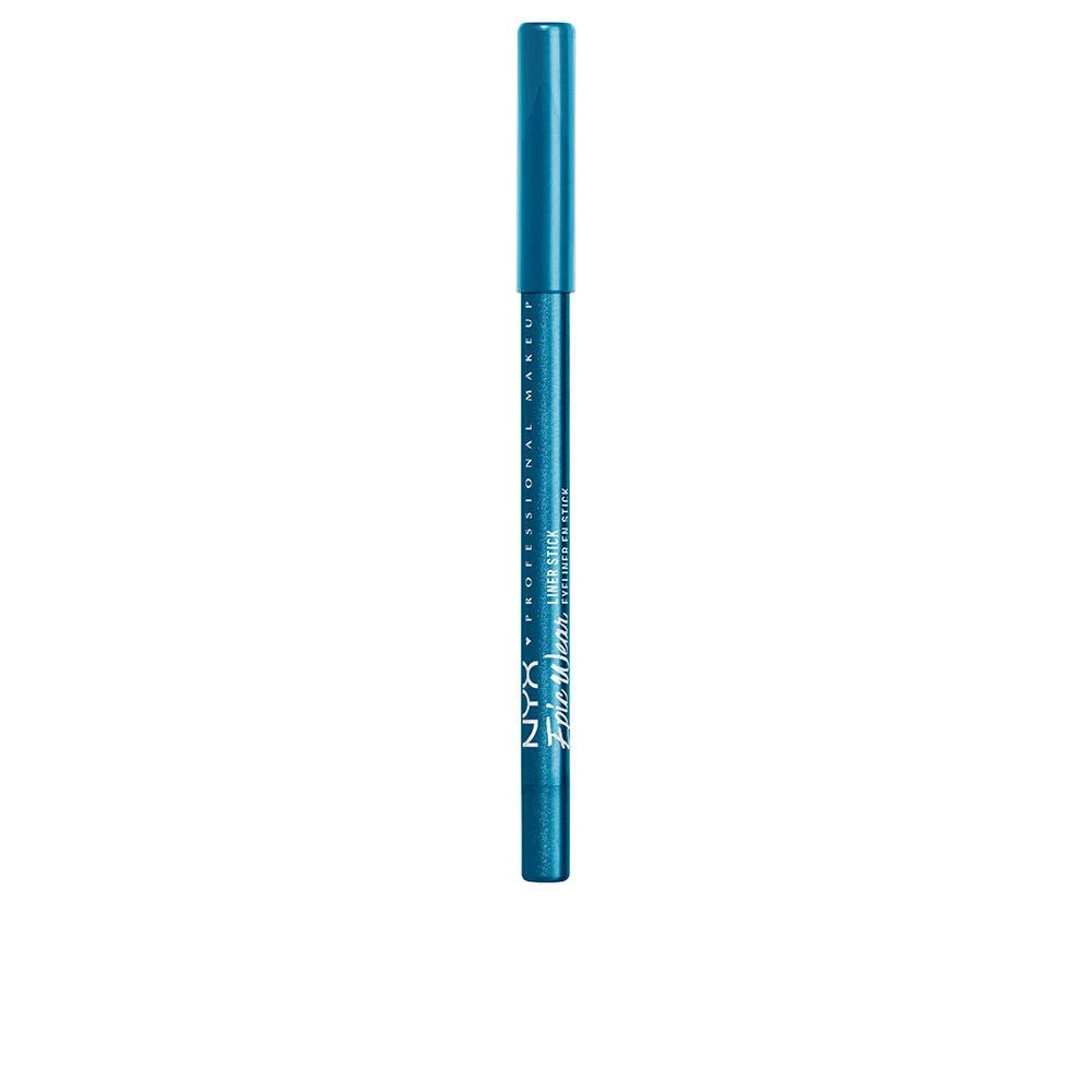 Delineador NYX Epic Wear Turquesa Tormenta para un look duradero y a prueba de agua
