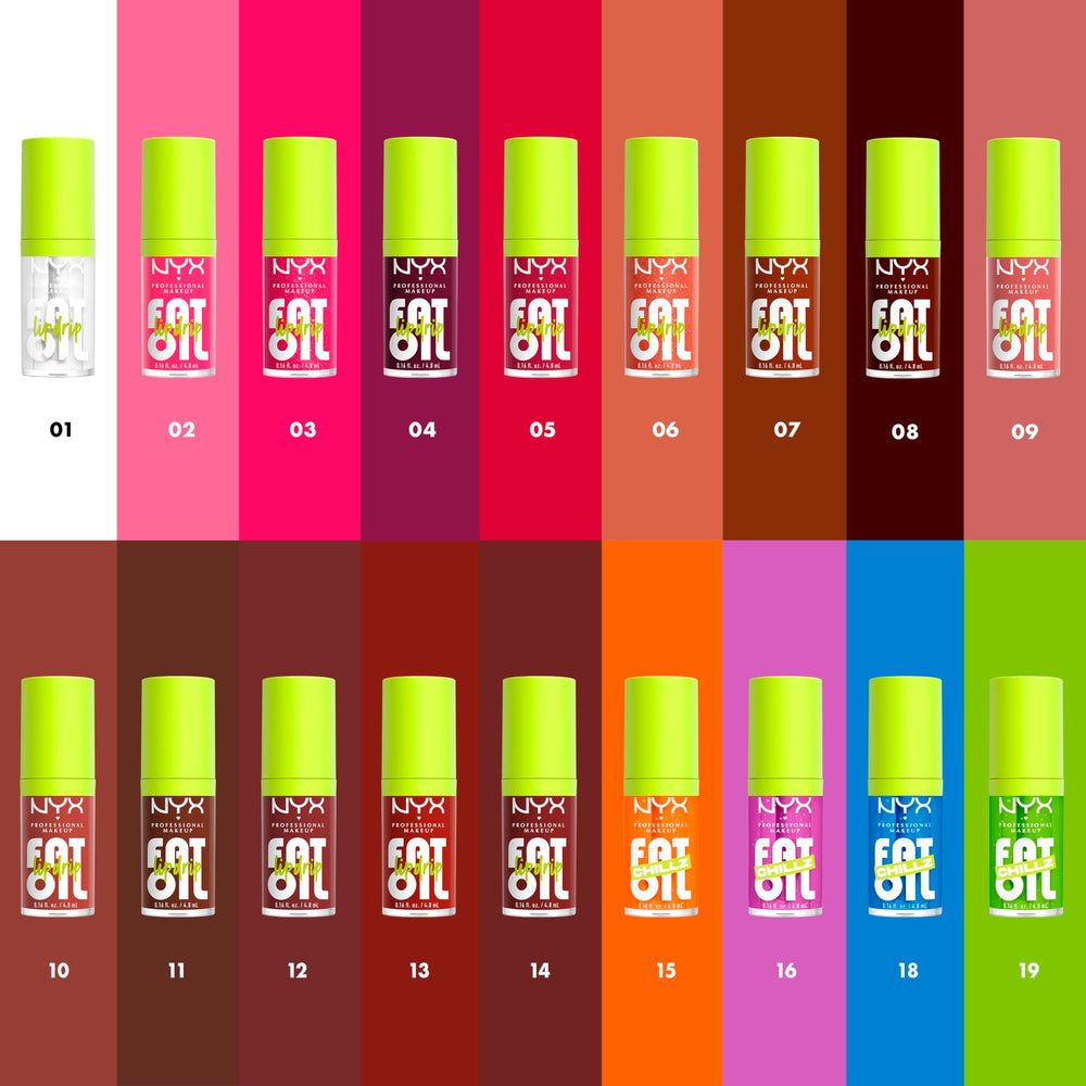 NYX Fat Oil Chillz, mezcla de aceites que nutre y da comodidad.