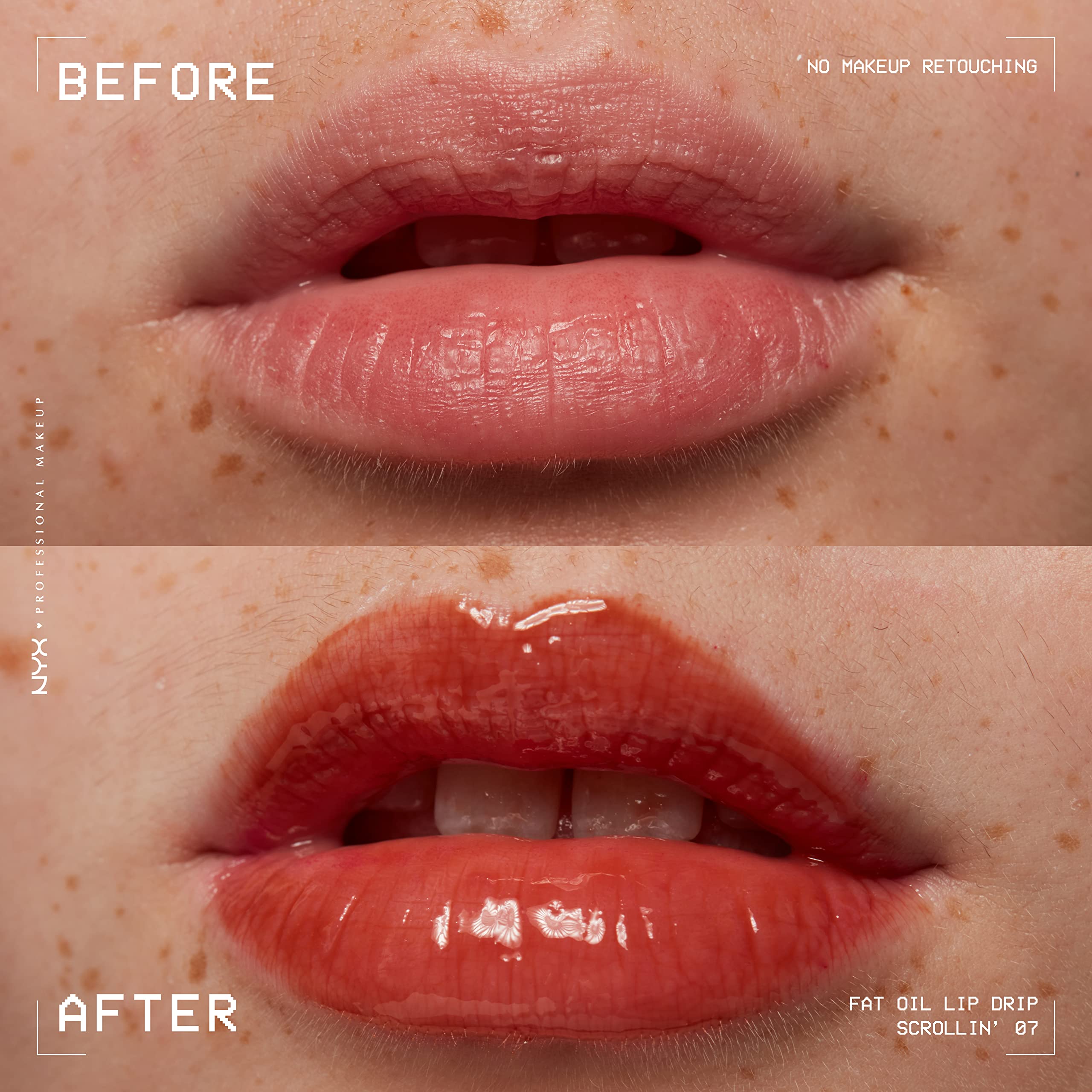 NYX Fat Oil Lip Drip: aplicador ergonómico para control preciso.