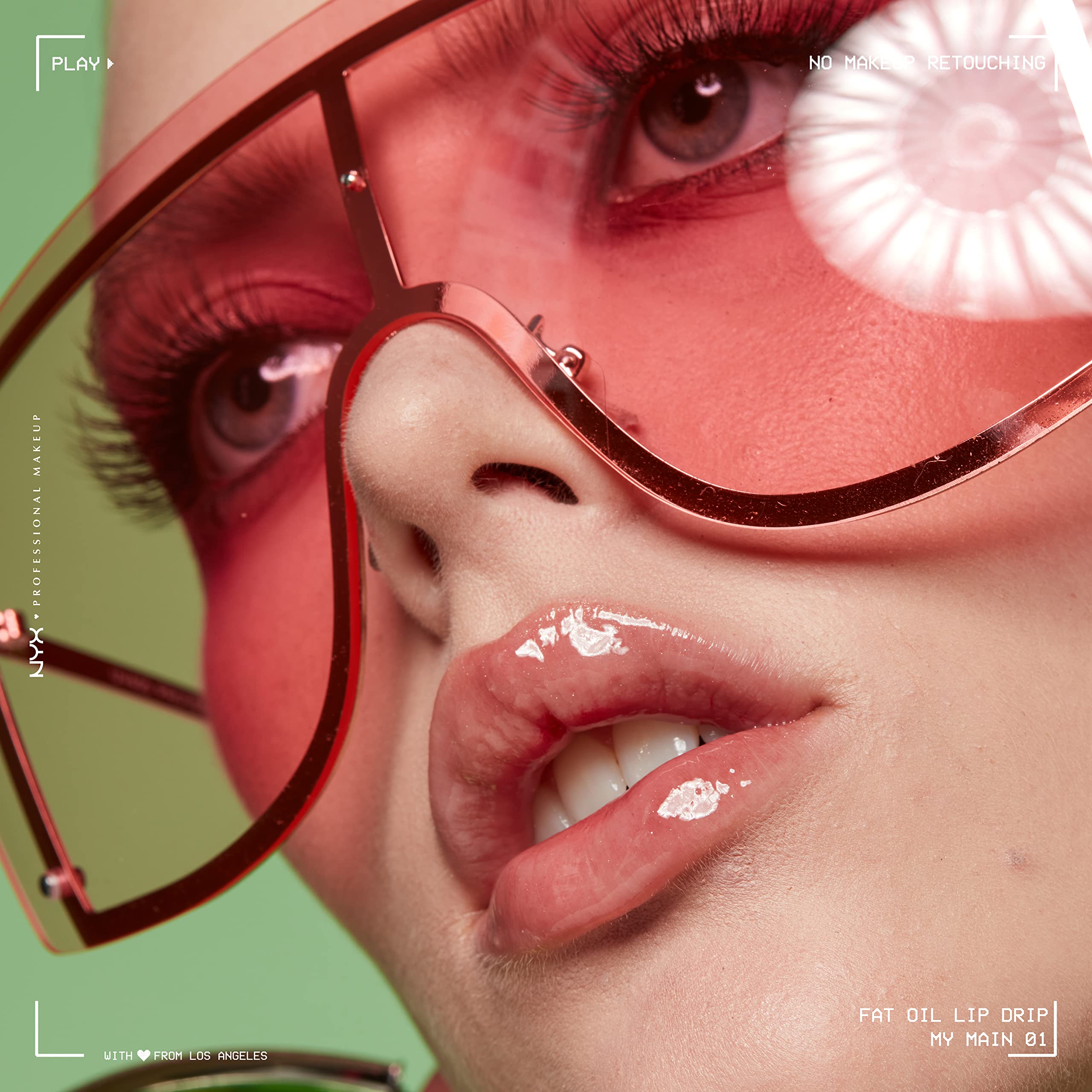 Brillo profesional de Fat Oil Lip Drip para cualquier look.