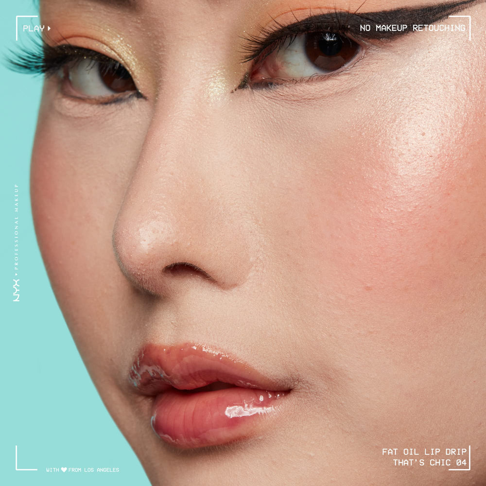 Brillo prolongado de NYX Fat Oil Lip Drip para un look duradero