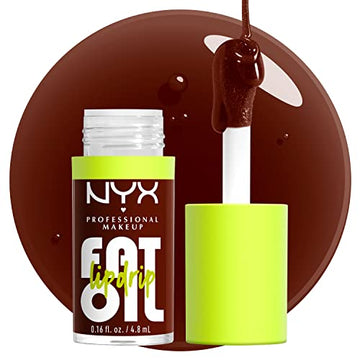 NYX Fat Oil Lip Drip: contiene escualano vegano para labios nutridos.