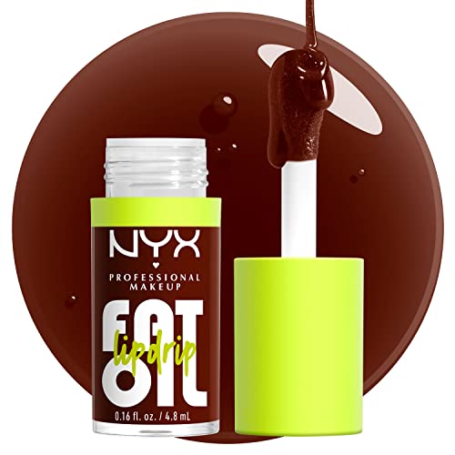 NYX Fat Oil Lip Drip: contiene escualano vegano para labios nutridos.