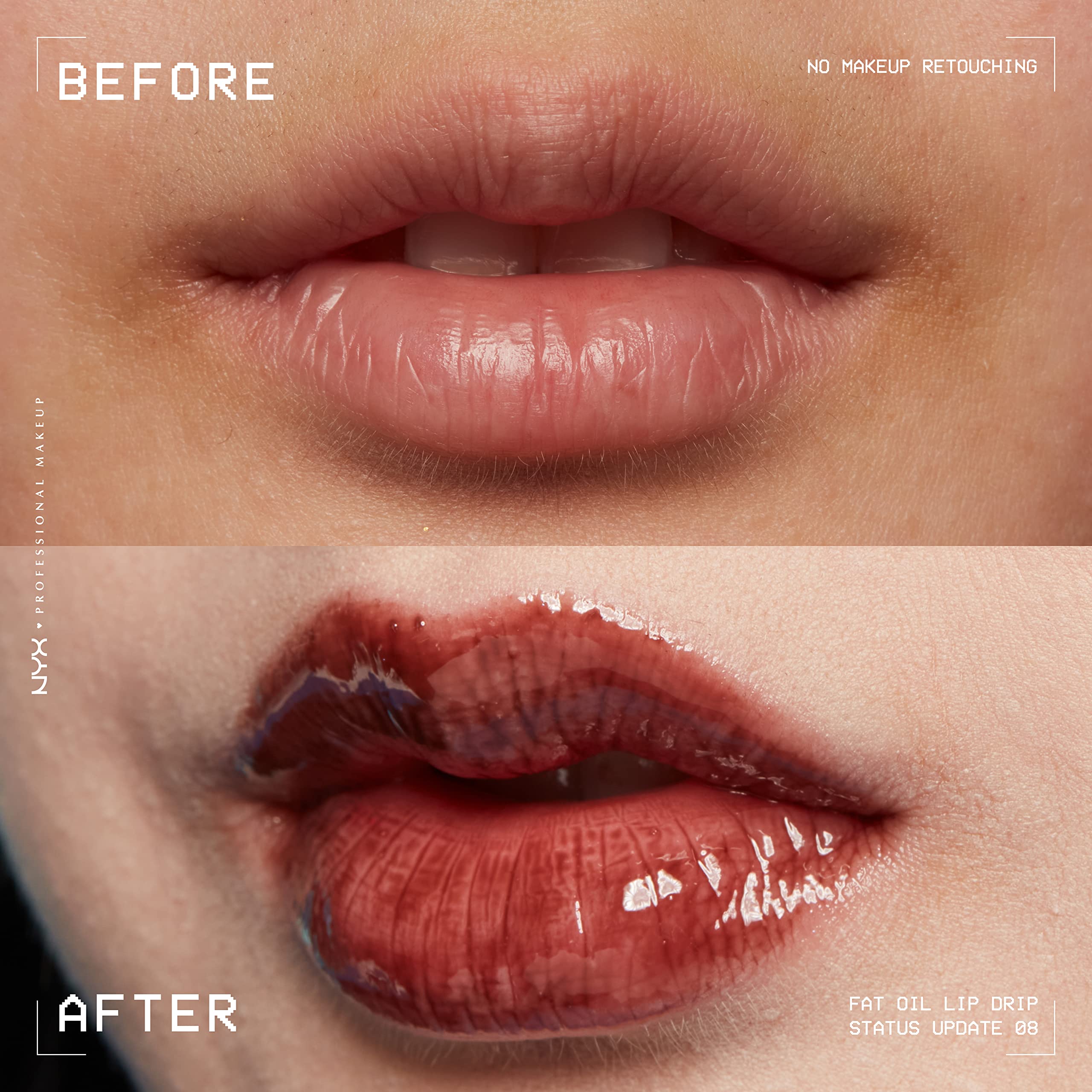 NYX Fat Oil Lip Drip: uso individual para color suave.