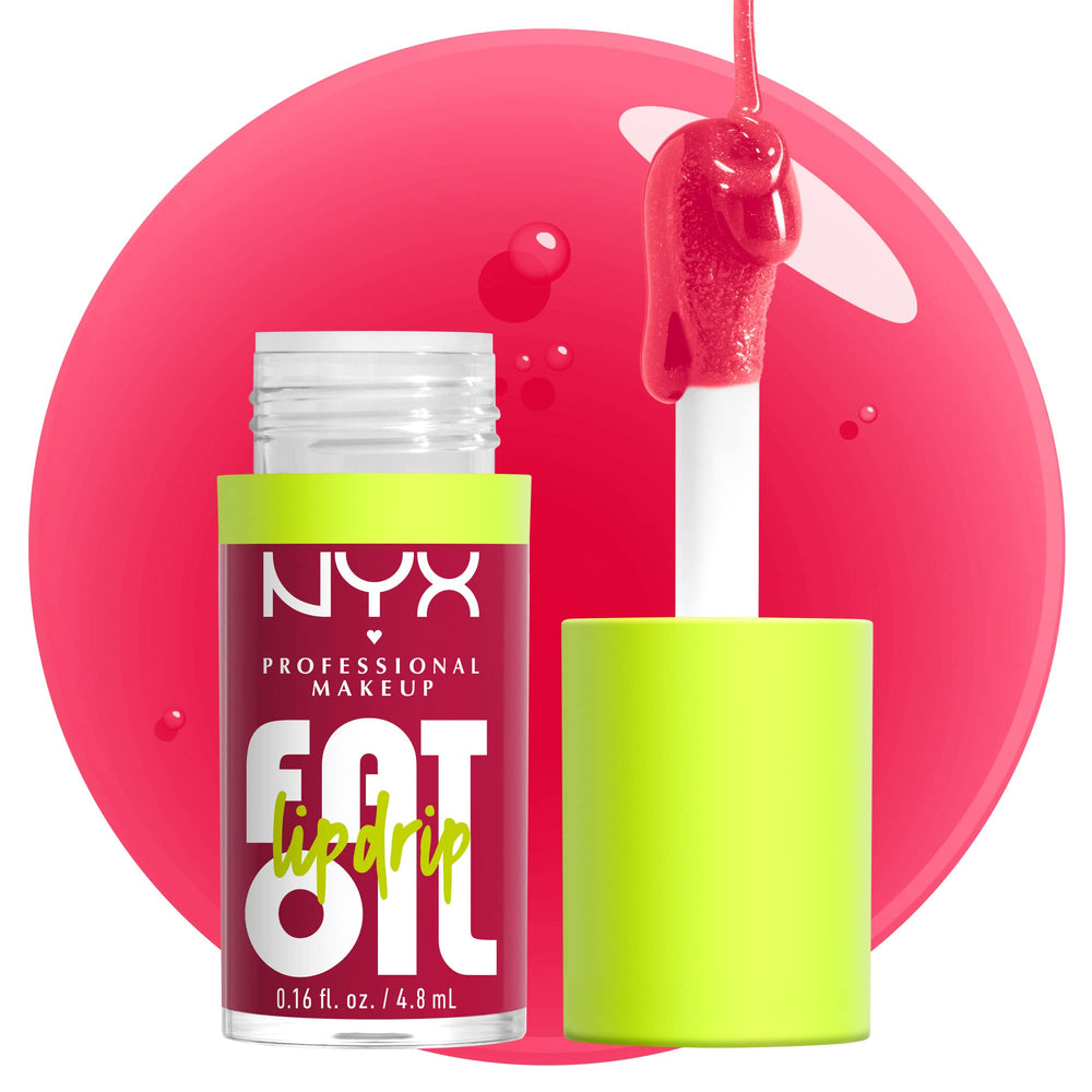 NYX Fat Oil Lip Drip fórmula vegana con squalane para labios nutridos