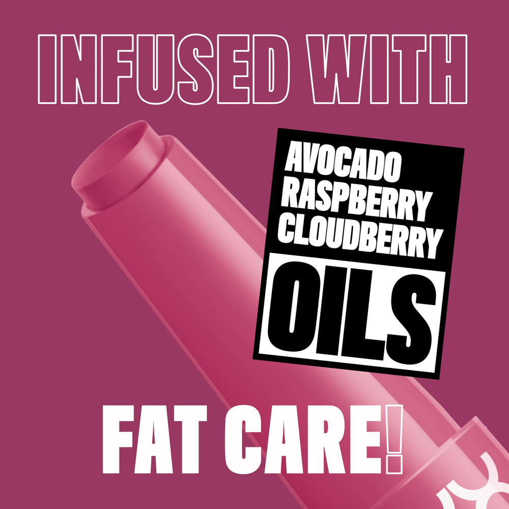 NYX Fat Oil Slick Click: hidratación de 12 horas para labios suaves.