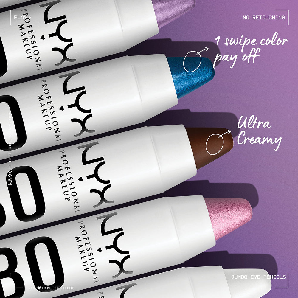 NYX Jumbo Eye Pencil Frosting Champagne Nude: iluminador sutil en esquinas internas